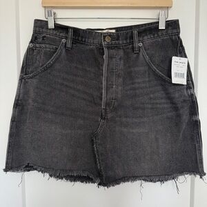 NWT We the Free Free People Brea Cutoff Frayed Mini Skirt 31 - Runs Small
